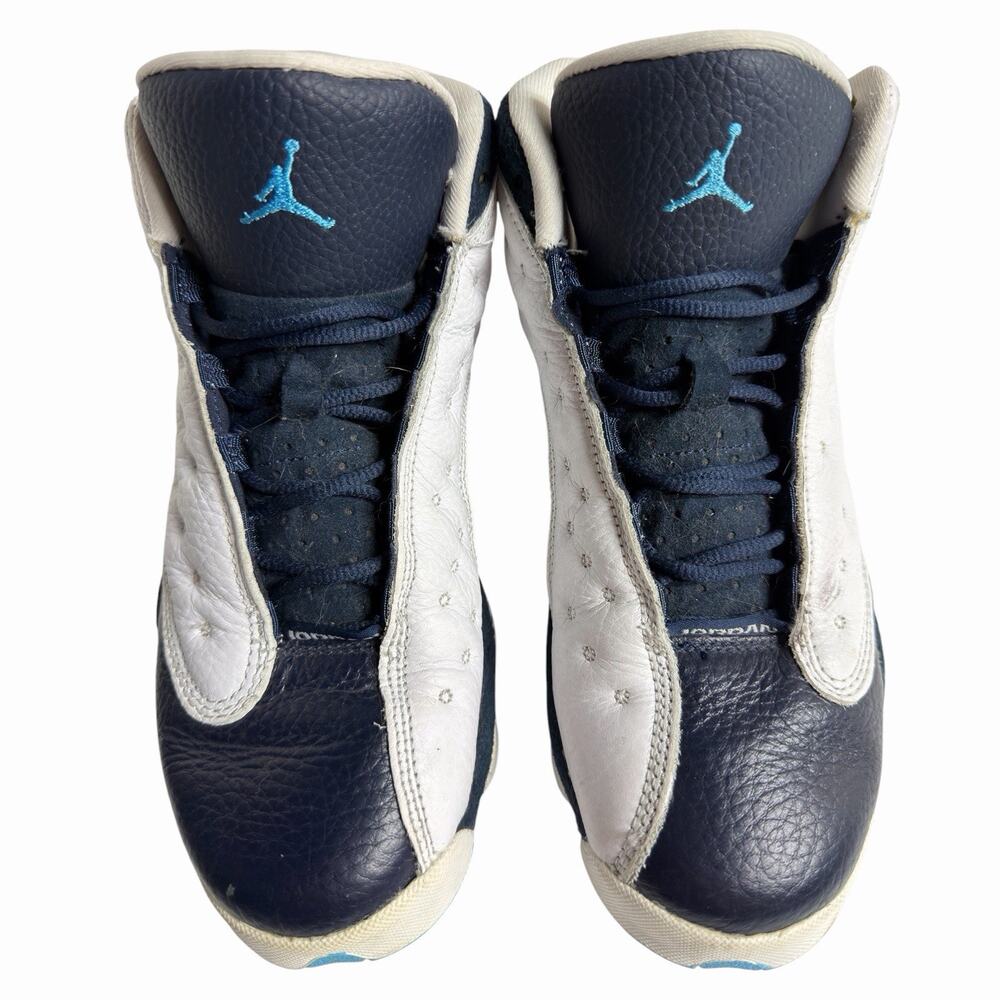 Air Jordan 13 Retro GS - Youth Size 7Y White Obsidian Blue Shoes - DJ3003-144